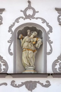 Sculpture of Saint Sebastian