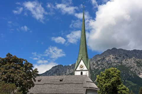 Catholic parish church tower