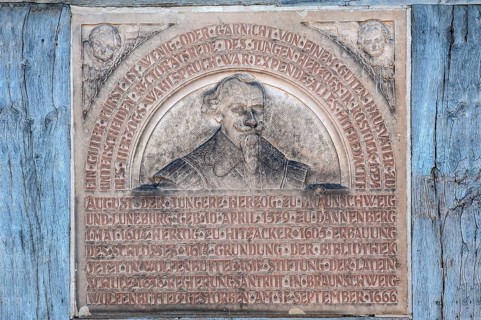 Plaque to August the Younger