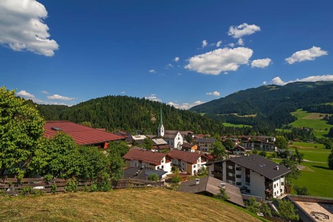 View of Scheffau am Wilden Kaiser