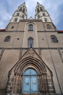 Romanesque entrance portal