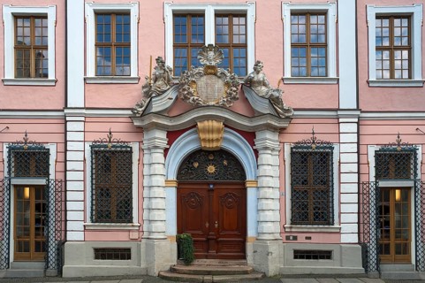 Baroque entrance portal