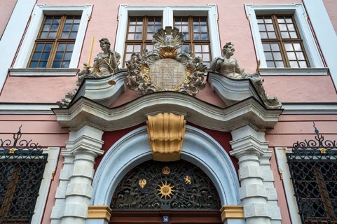 Baroque entrance portal