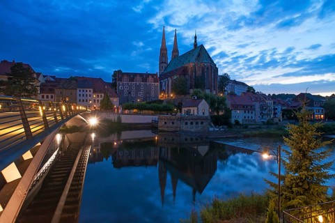 View from the Polish Gorlitz to St. Peter's Church