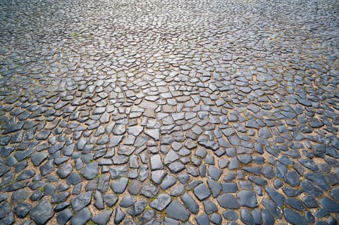 Granite paving at the Untermarkt