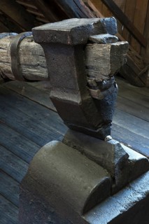 Old blacksmith's hammer of 1875