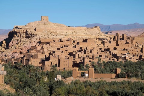City of adobe houses