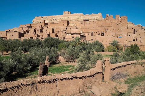 City of adobe houses