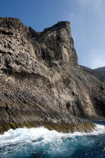 Basalt columns Los Organos