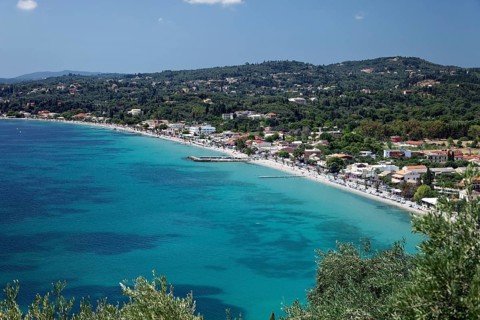 Ypso bay and beach with Kato Agios Markos