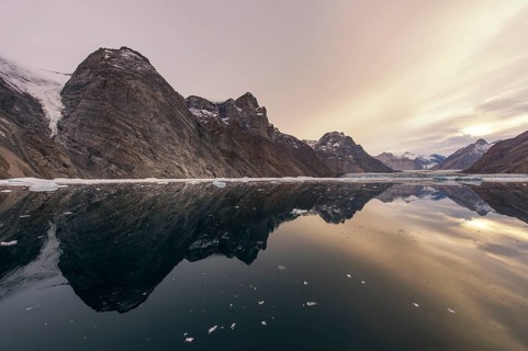 Reflection in the water