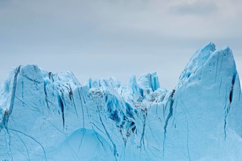 Jagged iceberg
