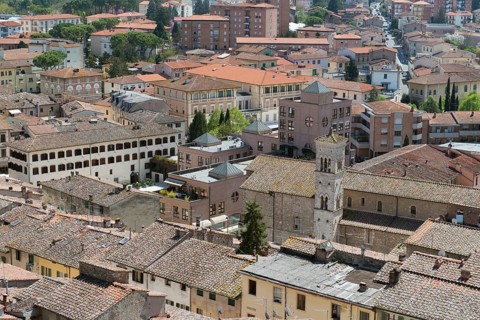 Panoramic view of Colle di Val d'Elsa