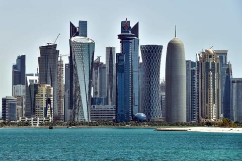 Skyscraper skyline
