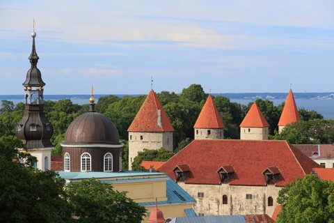 Towers of the city wall