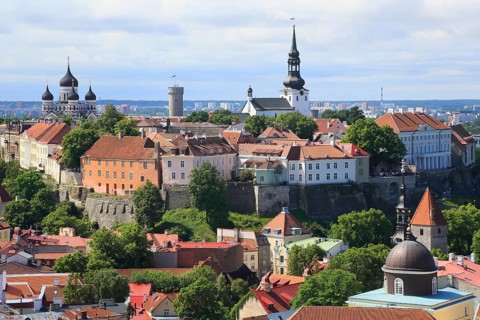 Upper Town with Alexander Nevsky Cathedral