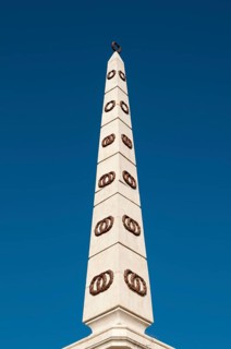Obelisk in memory of General Torrijos at Plaza de la Merced