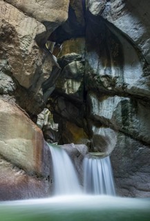 Waterfall in Taugler Strubklamm