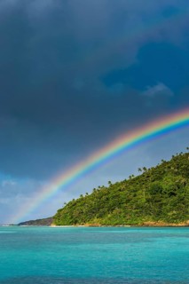 Rainbow above Ofu Island