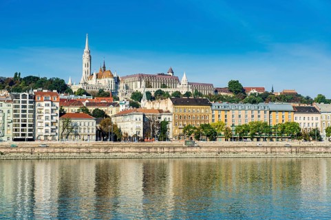 Panoramic view of Buda