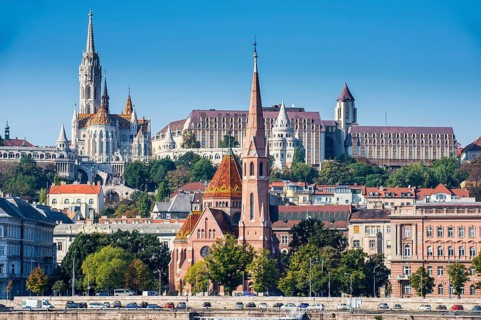 Panoramic view of Buda