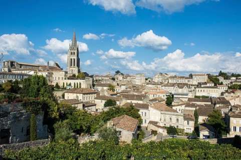 View across the historic centre