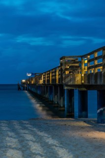 Pier in the evening