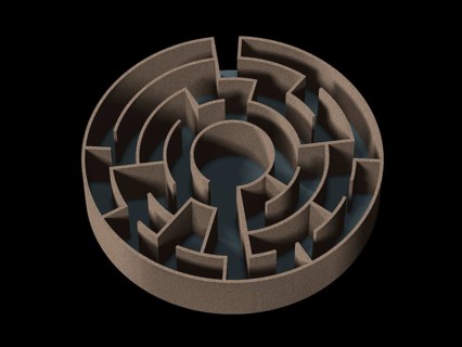 Circular labyrinth