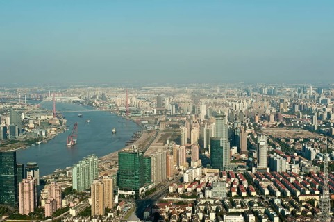 View from Jin Mao Tower