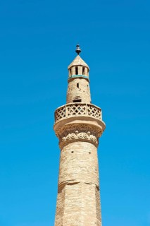 Old brick minaret