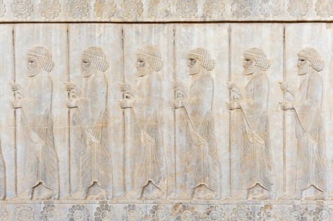 Ancient relief of the Achaemenids