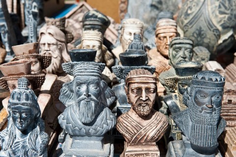 Busts as souvenirs