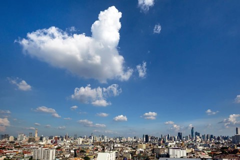 Panoramic view from Grand China Princess Hotel
