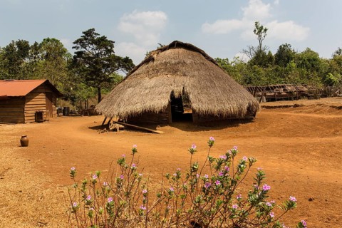 Traditional Phnong house