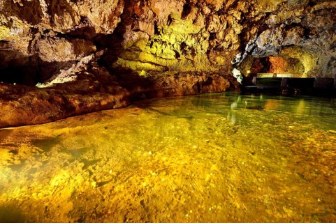 Lava caves Grutas de Sao Vicente