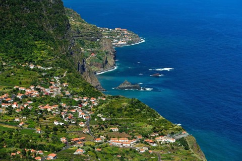 North coast with the village of Arco de Sao Jorge