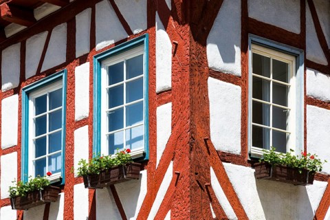 Half-timbered house