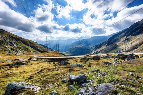 Nufenen pass road