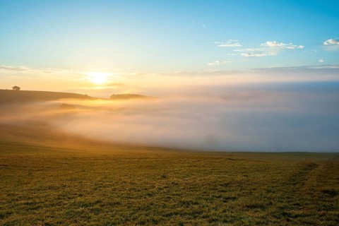Foggy view of Bisberg