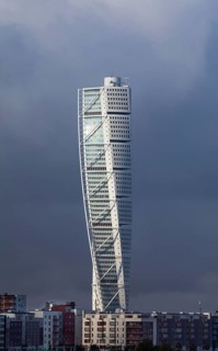 Modern high-rise building