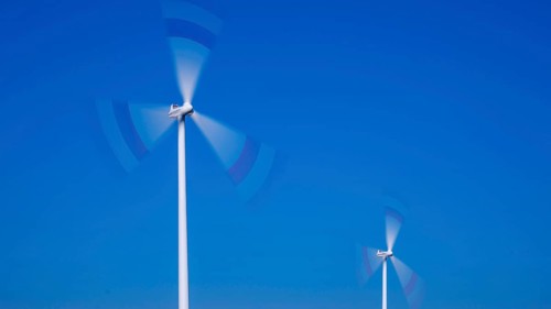 Wind turbines in Tomerdingen wind farm