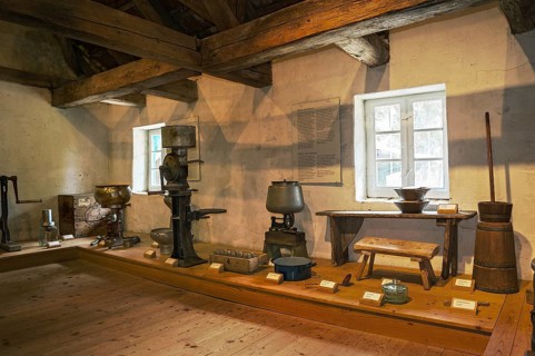 Equipment for processing milk and butter