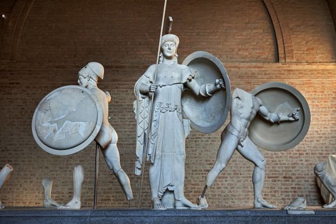 War goddess Athena
