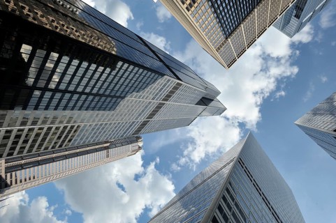 Skyscrapers in downtown Chicago