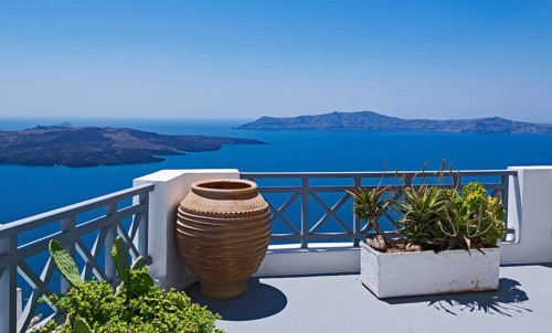 View from terrace