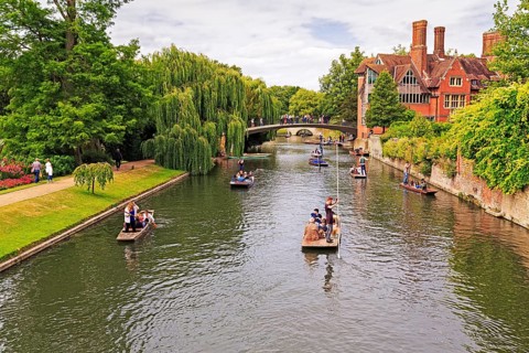 Punting on the River Cam