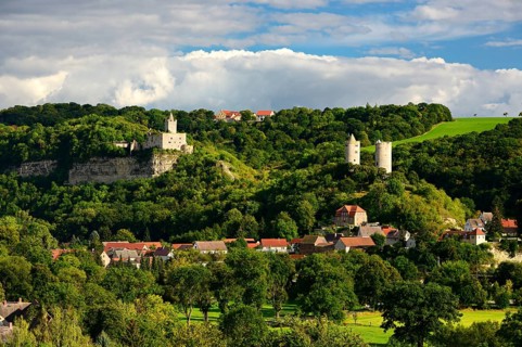 Castle ruin Rudelsburg