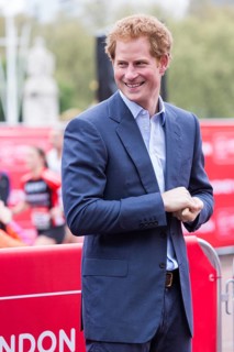 Prince Harry smiling