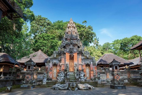 Pura Dalem Agung Padangtegal or Monkey Forest Temple
