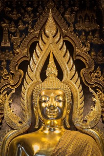 Golden Buddha statue